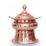 Round chafing dish royal -copper LC-148